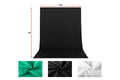 Kogan Photography Backdrops Set (Green/White/Black, 3 Pack)
