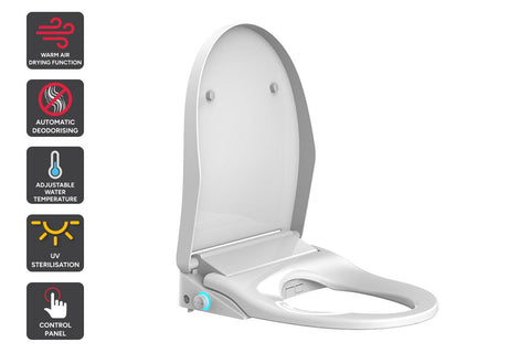 Kogan Auto-Open Ultra-Slim Wash & Dry Bidet