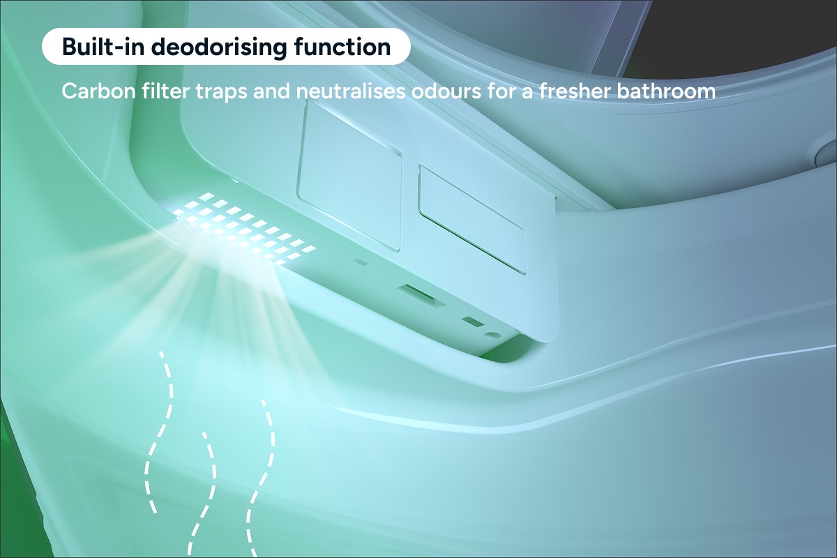 Kogan Auto-Open Ultra-Slim Wash & Dry Bidet