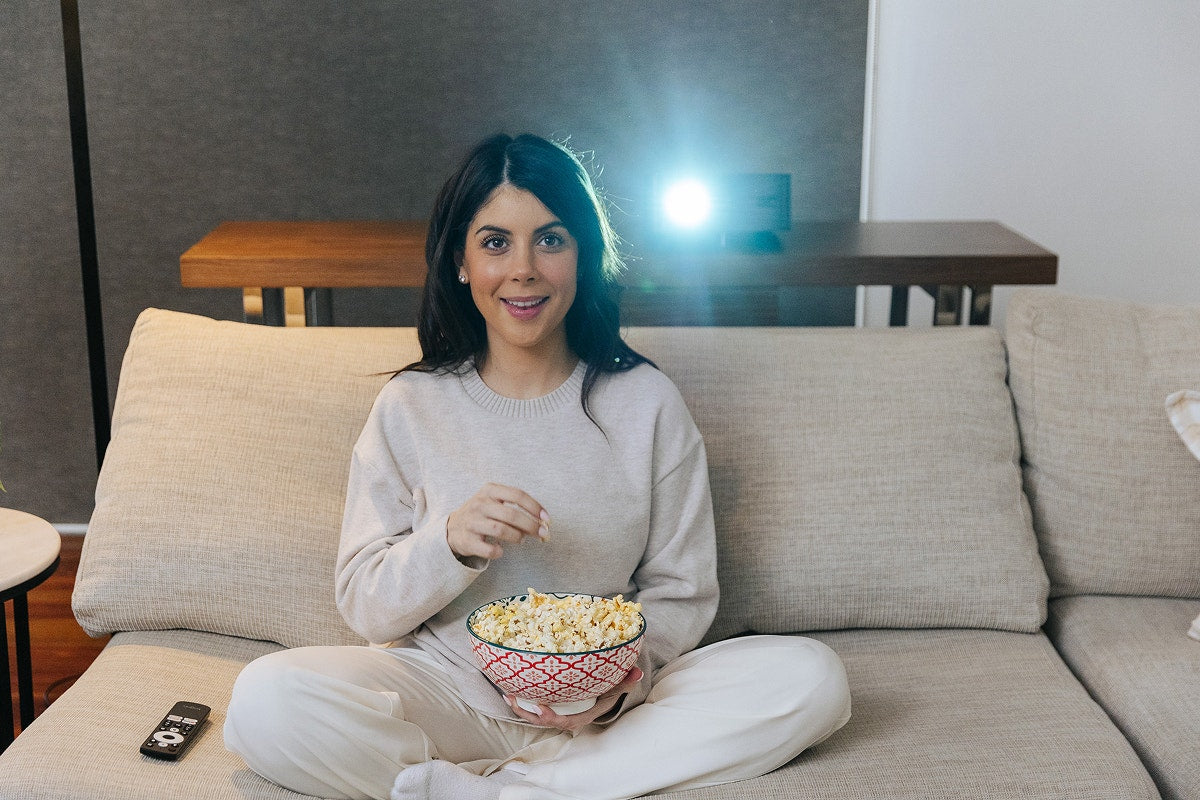 Kogan Smart AI Google TV Projector