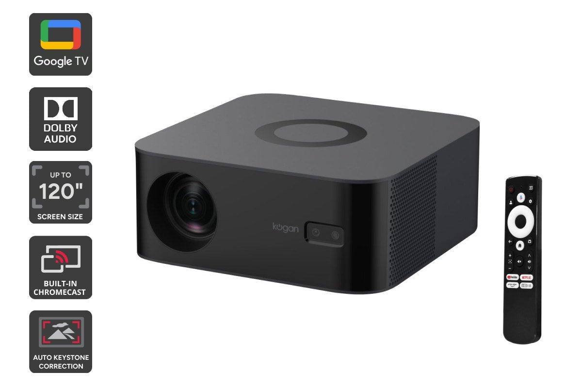 Kogan Smart AI Google TV Projector