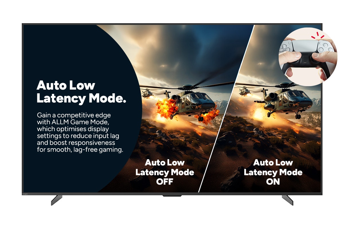 Kogan 100" Mini-LED QLED 4K 144Hz Smart AI Google TV - MQ9Z
