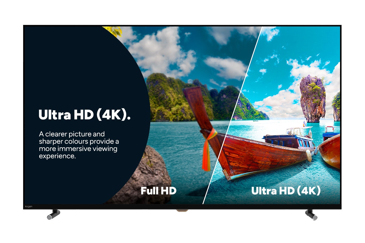 Kogan 43" QLED 4K 144Hz Smart Google TV - Q98G