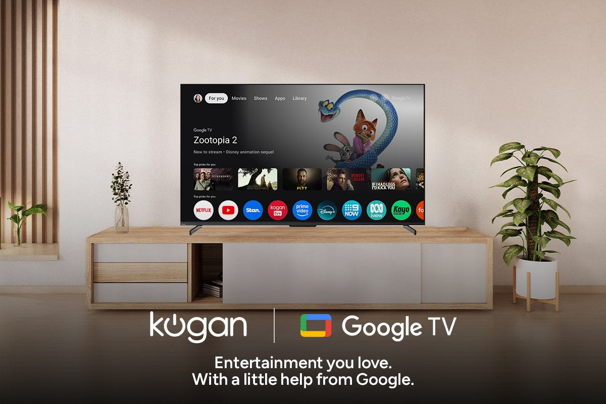 Kogan 55" Mini-LED QLED 4K 144Hz Smart AI Google TV - MQ9Z