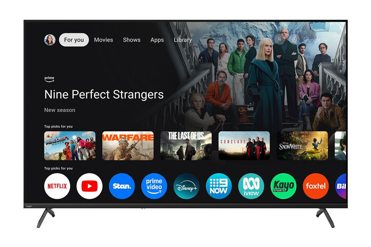 Kogan 55" QLED 4K Smart AI Google TV - Q97T