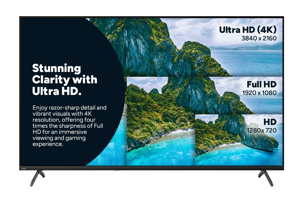 Kogan 55" QLED 4K Smart AI Google TV - Q97T