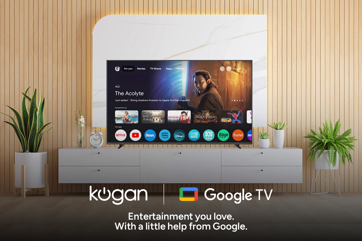 Kogan 55" QLED 4K 144Hz Smart AI Google TV - Q98G