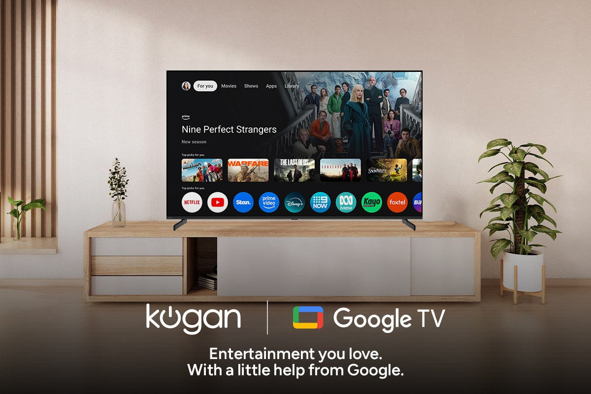 Kogan 65" Mini-LED QLED 4K Smart AI Google TV - MQ8T