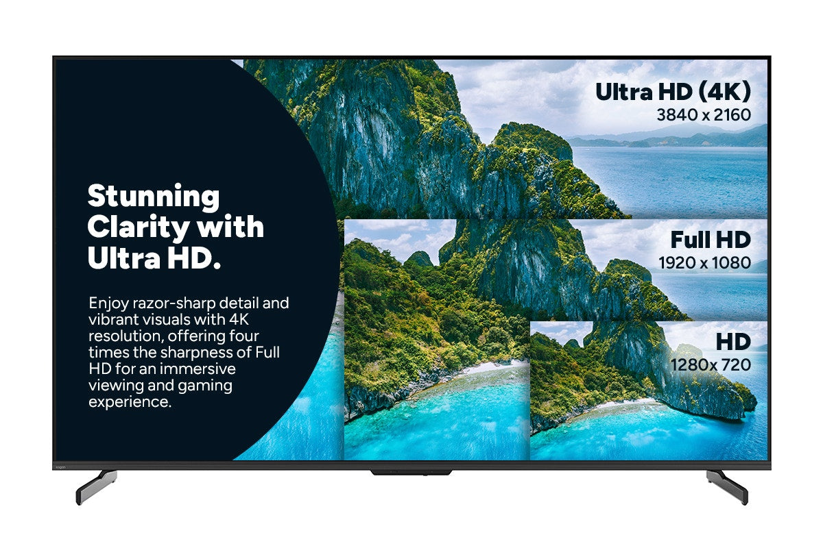 Kogan 65" Mini-LED QLED 4K 144Hz Smart AI Google TV - MQ9Z