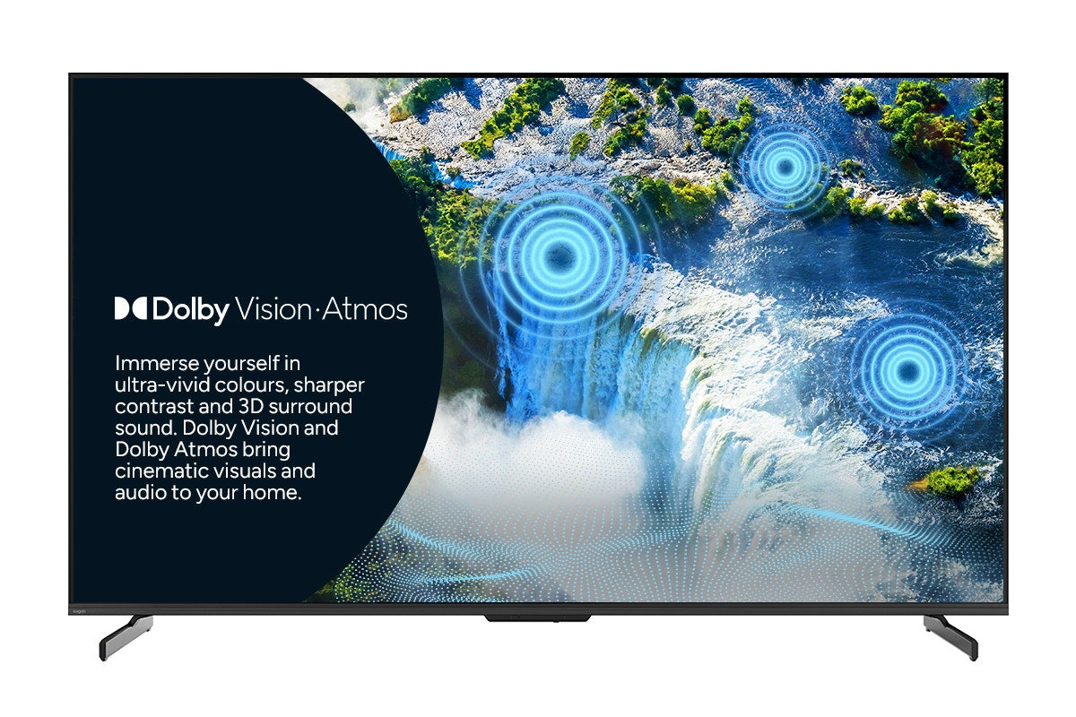 Kogan 65" Mini-LED QLED 4K 144Hz Smart AI Google TV - MQ9Z