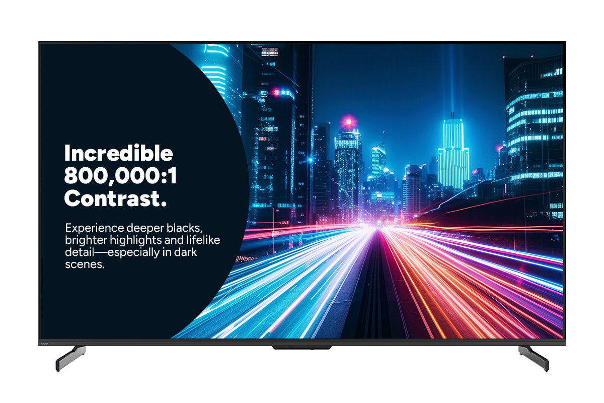 Kogan 65" Mini-LED QLED 4K 144Hz Smart AI Google TV - MQ9Z