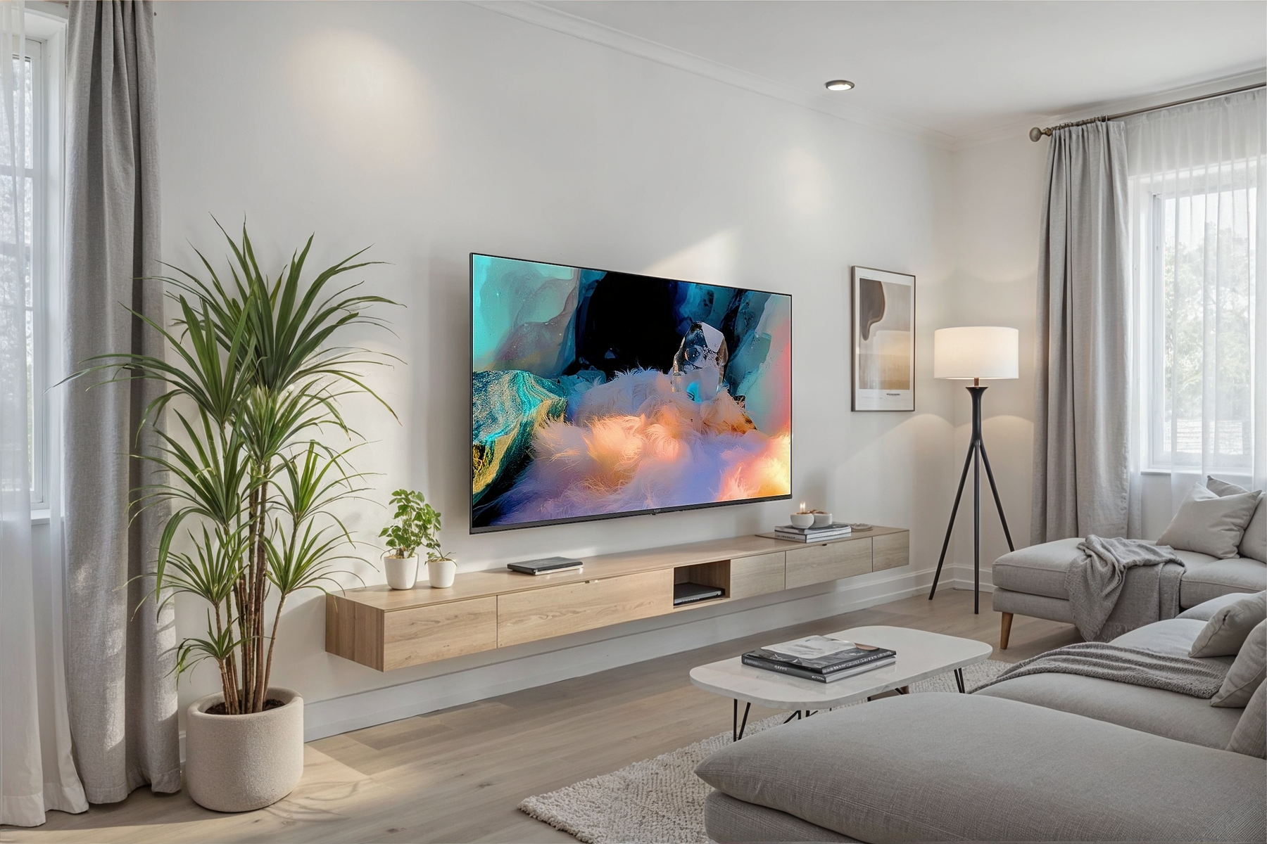 Kogan 65" QLED 4K Tizen Smart TV (with Samsung TV Plus) - T97Q