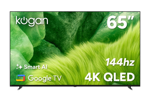 Kogan 65" QLED 4K 144Hz Smart AI Google TV - Q98G