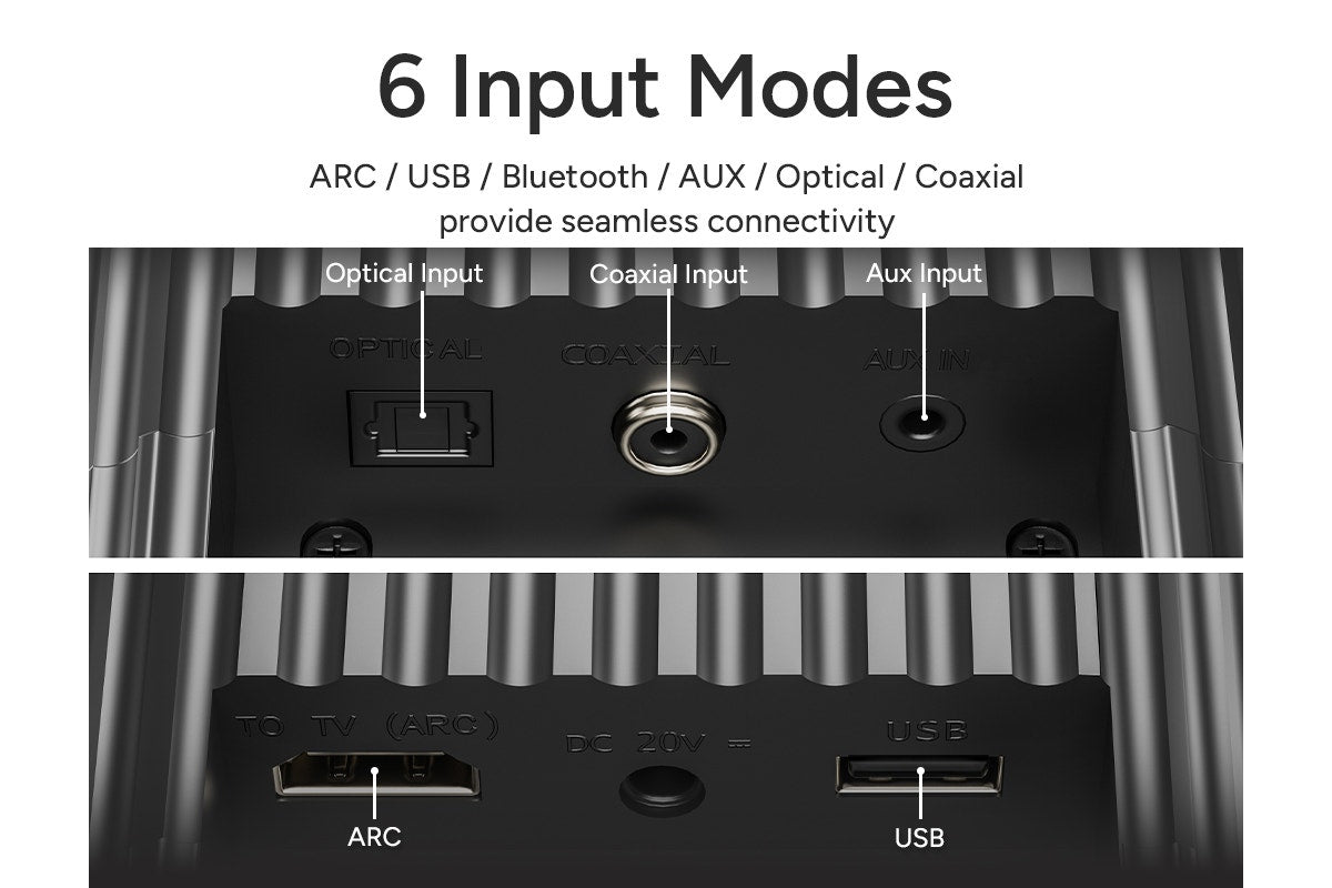 Kogan 2.1 Channel 140W Dolby Atmos Soundbar with Built-in Subwoofer