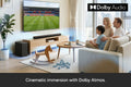 Kogan 3.1 Channel 230W Dolby Soundbar with Wireless Subwoofer (Wood-Grain Finish)