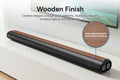 Kogan 3.1 Channel 230W Dolby Soundbar with Wireless Subwoofer (Wood-Grain Finish)