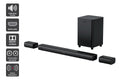 Kogan 7.1.4 Channel Dolby Atmos Soundbar with Detachable Surround Speakers