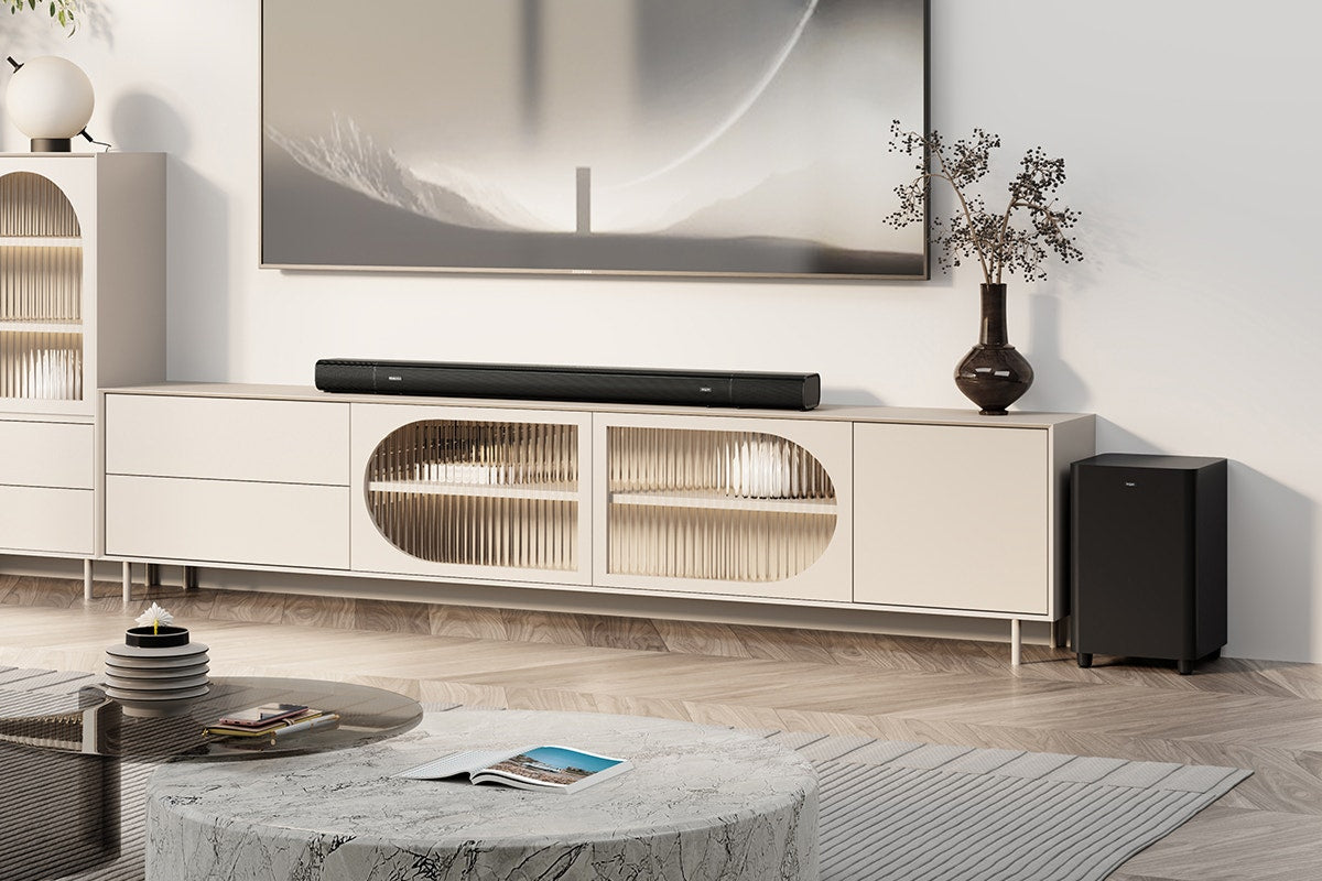 Kogan 7.1.4 Channel Dolby Atmos Soundbar with Detachable Surround Speakers
