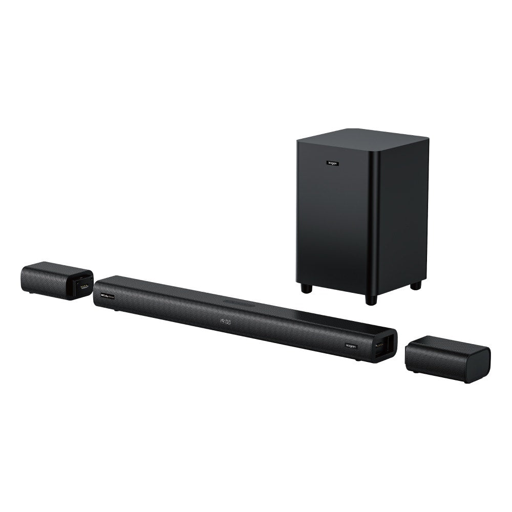 Kogan 7.1.4 Channel Dolby Atmos Soundbar with Detachable Surround Speakers