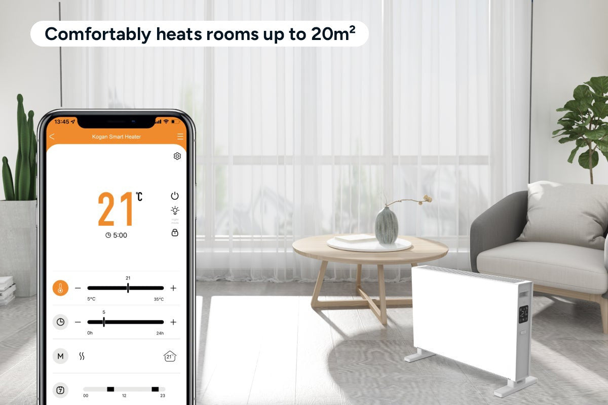 Kogan SmarterHome™ 2000W Convector Panel Heater