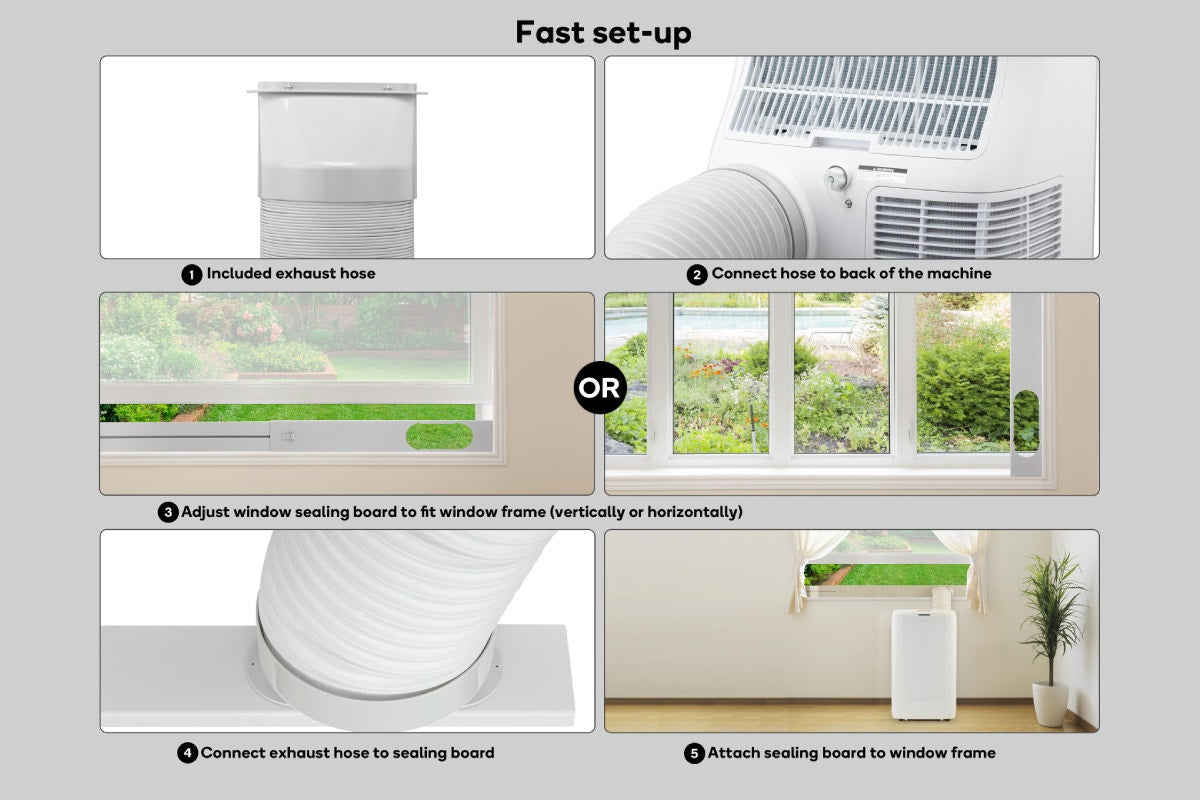 Kogan SmarterHome™ 4.1kW Inverter Portable Air Conditioner (14,000 BTU)