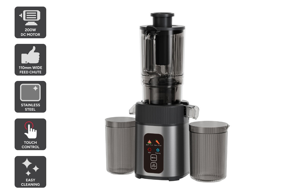Kogan Cold Press Juicer with Large Feed Chute