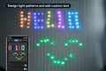 Kogan SmarterHome™ 540 LED RGBIC Curtain Light