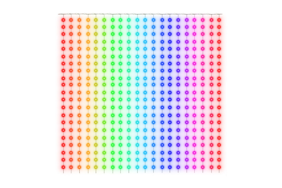 Kogan SmarterHome™ 540 LED RGBIC Curtain Light