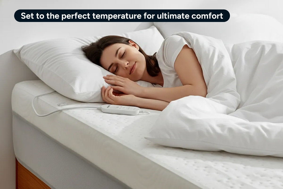 Kogan SmarterHome™ Electric Fitted Blanket (Queen)