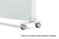 Kogan SmarterHome™ 2000W Premium Glass Panel Heater (White)