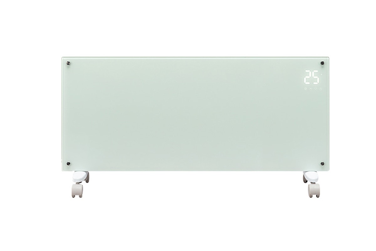 Kogan SmarterHome™ 2400W Premium Glass Panel Heater (White)