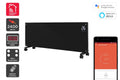 Kogan SmarterHome™ 2400W Premium Glass Panel Heater (Black)