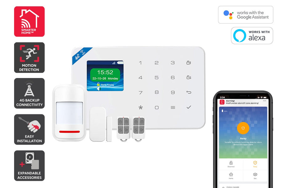 Kogan SmarterHome™ Security Alarm System Kit