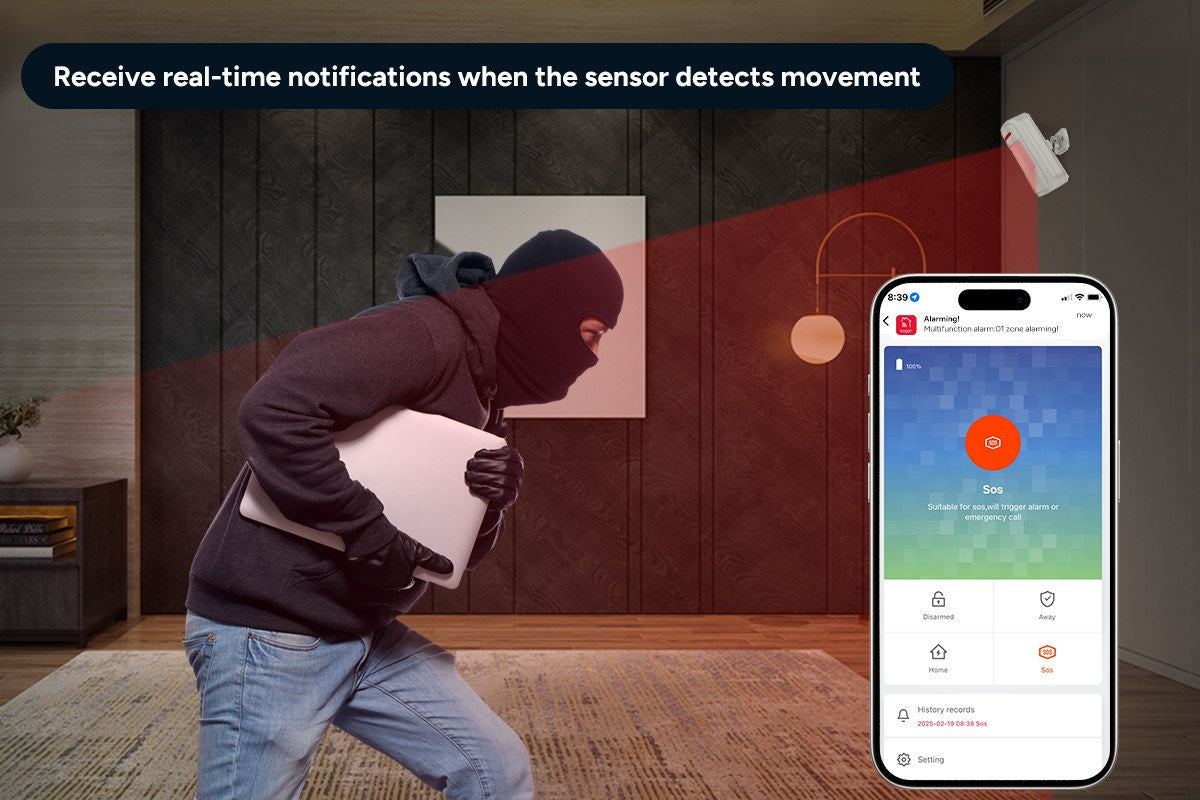 Kogan SmarterHome™ Security Alarm System PIR Sensor