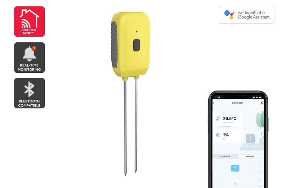 Kogan SmarterHome™  Bluetooth Soil Moisture and Temperature Sensor - SuperSaverAU - view 1