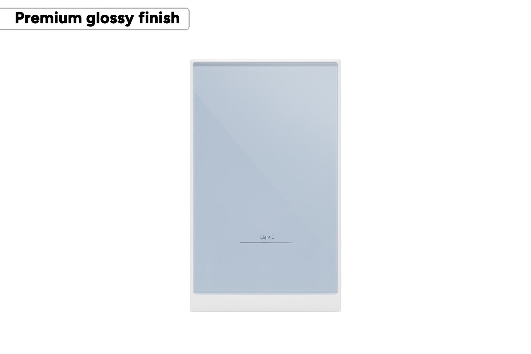 Kogan SmarterHomeâ„¢ Smart Touch Light Switch (1 Gang, White)