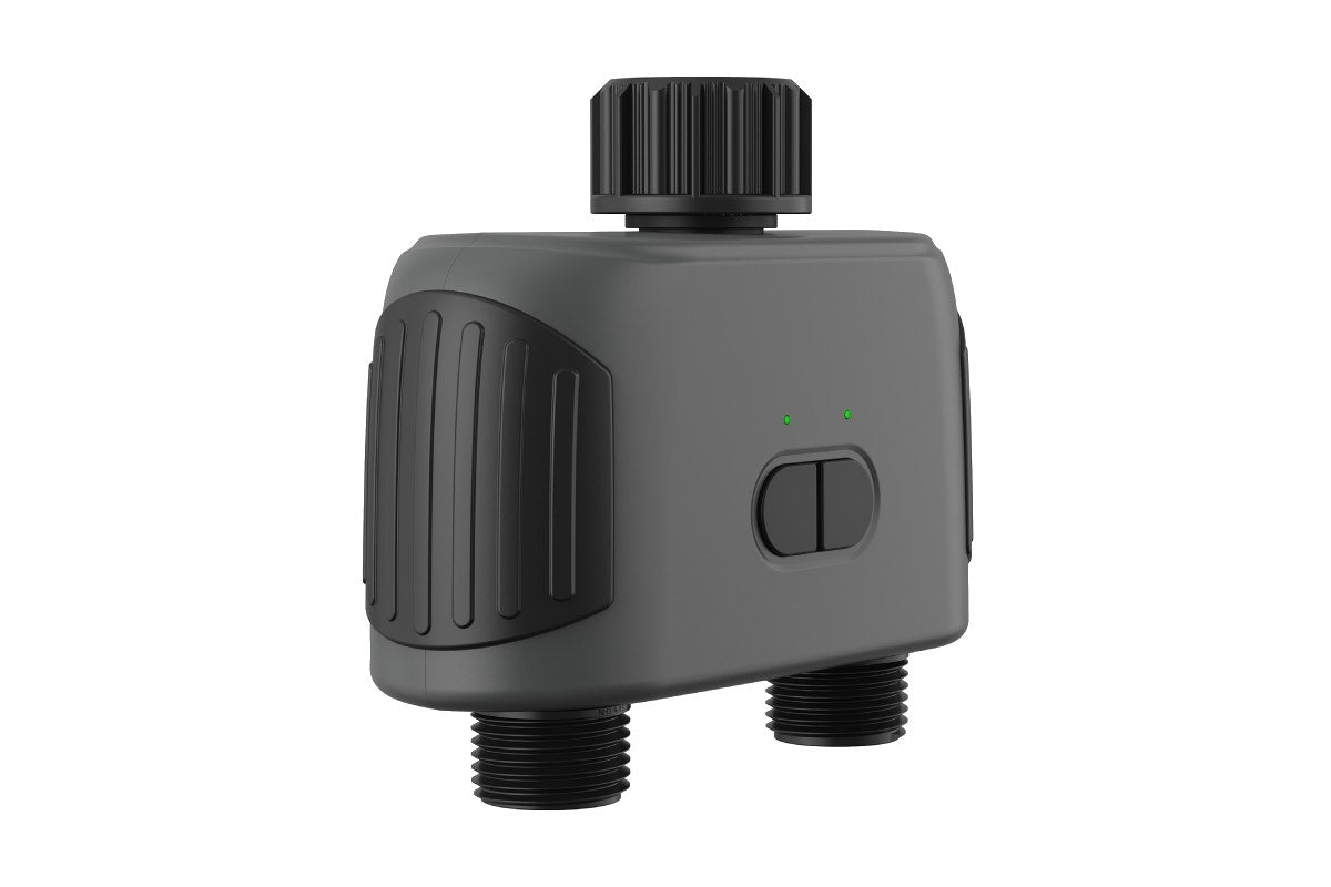 Kogan SmarterHome™ Bluetooth Garden Irrigation Water Timer with Dual Outlets