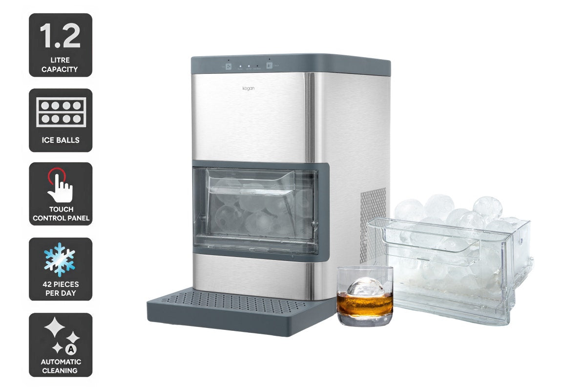Kogan Ice Sphere Maker (Stainless Steel)