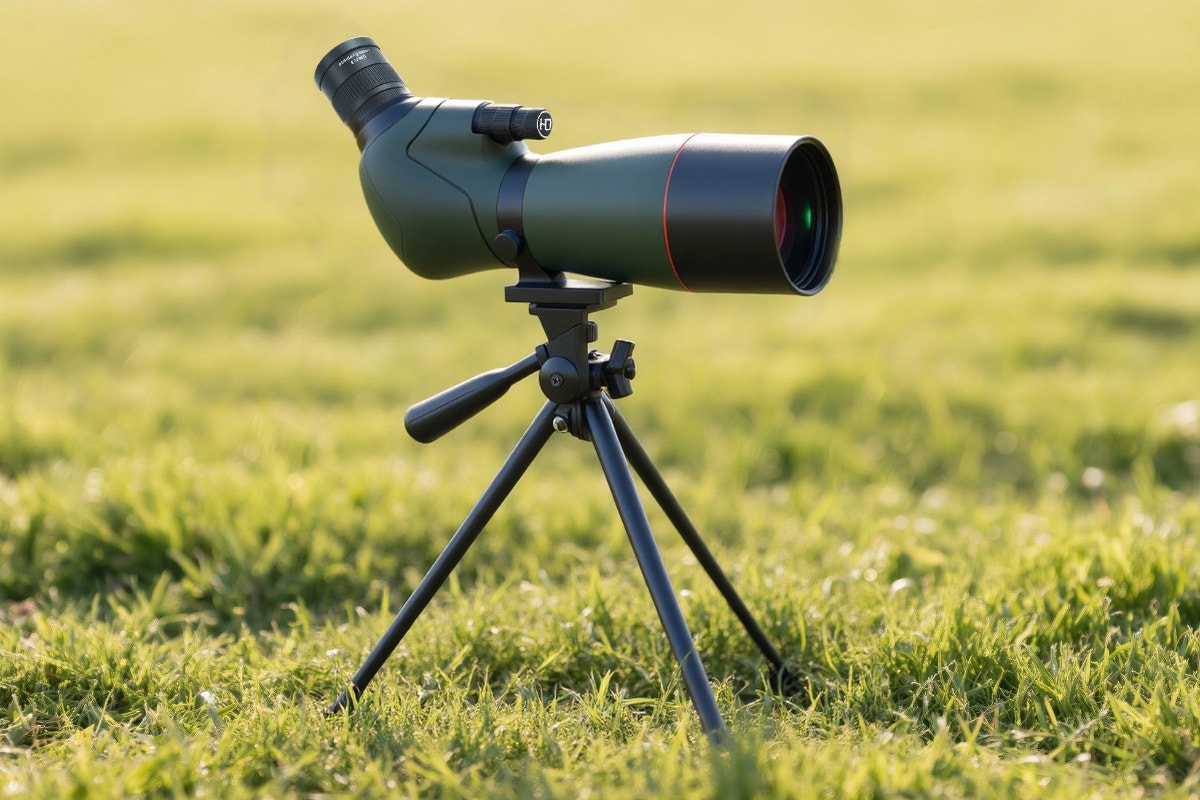 Kogan 25-75x70 Spotting Scope with Tripod and Phone Adapter Set