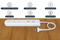 Kogan SmarterHome™ 30W PD Smart Power Board with Energy Metre (3 Outlets & 2 USB-C Ports)