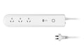 Kogan SmarterHome™ 30W PD Smart Power Board with Energy Metre (3 Outlets & 2 USB-C Ports)