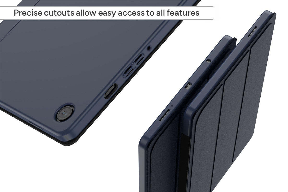 Galaxy Tab A9 Protective Folio Case (Navy)