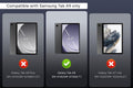 Tempered Glass Screen Protector For Samsung Galaxy Tab A9 - 2 Pack - SuperSaverAU - view 3