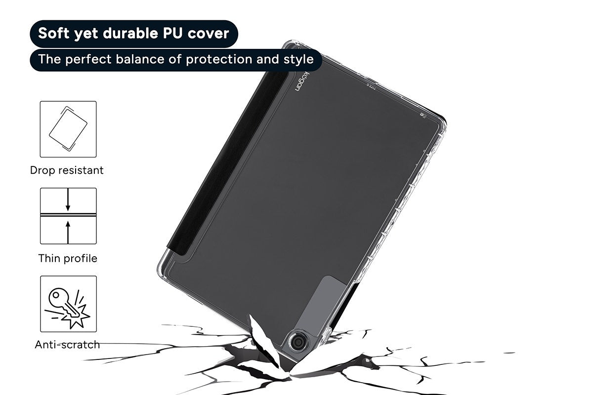 Kogan Galaxy Tab A9 Plus Protective Folio Case (Black)