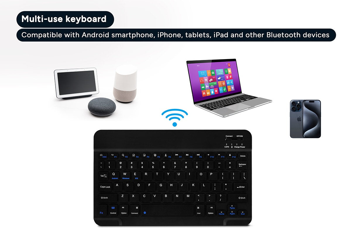 Kogan Explore Tab 3 Plus 11" Keyboard Case (Black)