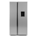 Kogan 631L Side by Side Fridge with Water Dispenser (Stainless Steel)