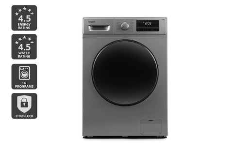 Kogan 7.5kg Front Load BLDC Inverter Washing Machine (Graphite)