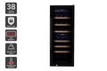 Kogan 38 Bottle Dual Zone Wine Fridge - SuperSaverAU - view 1