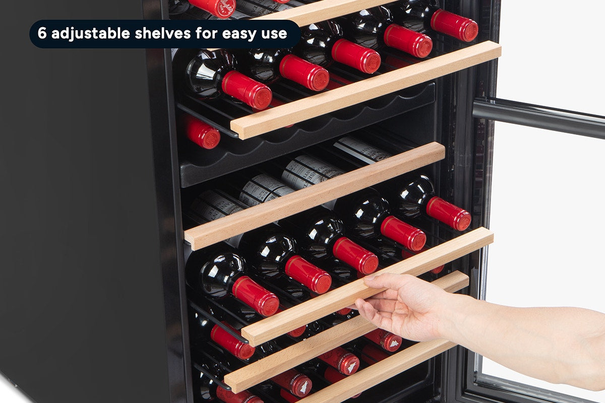 Kogan 52 Bottle Dual Zone Wine Fridge