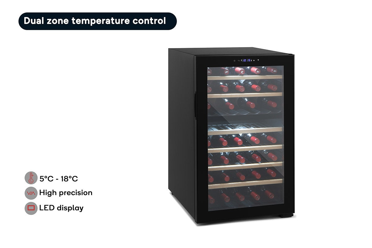 Kogan 52 Bottle Dual Zone Wine Fridge